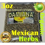 Damiana , Hierba del Venado,  Pastorcita Turnera Diffusa 